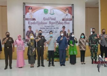 Kenal Pamit Kejari Pulpis Digelar di Aula Bappeda
