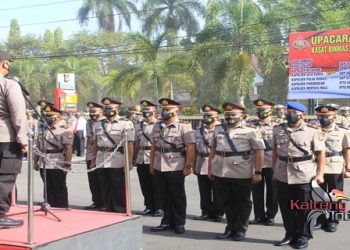 Sertijab Kasat dan Kapolsek Jajaran Polres Kotim