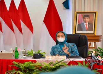 Ketua PKK Kalteng Ikuti Rakernas PKK Tahun 2021 Secara Virtual