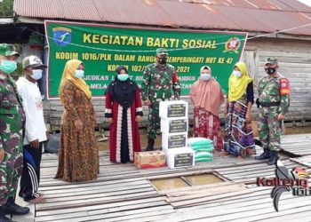 Kodim Palangka Raya Gelar Bakti Sosial di Kecamatan Pahandut