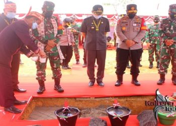 Pembangunan Makodim Puruk Cahu Dilaksanakan Dua Tahap