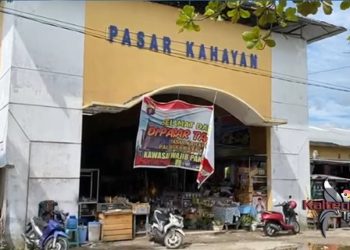 Miris! Hampir 90 Persen Pedagang Pasar Kahayan Palangka Raya Tolak Divaksin Covid-19