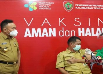 Gurbernur Kalteng : Vaksinasi Covid-19 Aman dan Halal, Warga Tak Perlu Takut