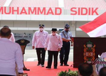 Wapres Resmikan Bandara Haji Muhammad Sidik di Muara Teweh
