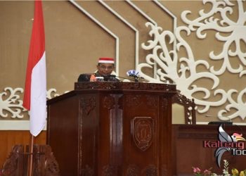Wagub Kalteng Hadiri Rapat Paripurna ke -7 Persidangan I Tahun 2021