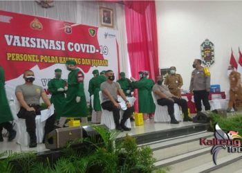 Kapolda Kalteng : Anggota Menolak di Vaksin Akan Kena Sanksi