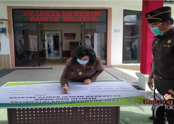 Pemkab Barsel Mendukung Pencanangan Zona Integritas WBK dan WBBM