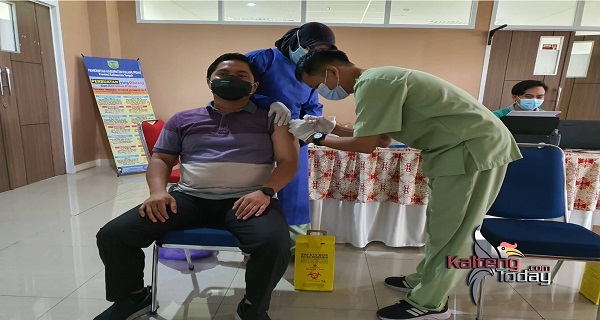 Anggota DPRD Pulpis Vaksinasi Tahap Dua