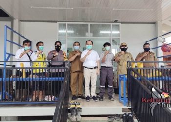Bupati Kapuas Meninjau Lokasi Food Estate A5 Kecamatan Dadahup