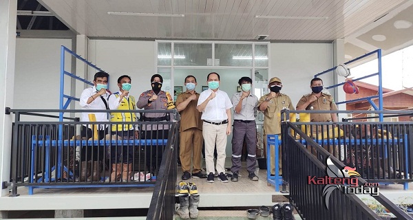Bupati Kapuas Meninjau Lokasi Food Estate A5 Kecamatan Dadahup