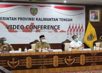 Sekda Hadiri Exit Meeting Pemeriksaan Pendahuluan Tim BPK RI Perwakilan Kalteng