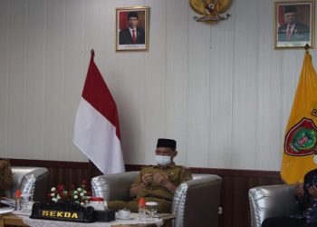 Sekda Kalteng Hadiri Peluncuran Laporan Tahunan Ombudsman RI 2020