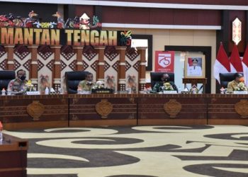 Wagub Kalteng Hadiri Rakor Khusus Tingkat Menteri Terkait Karhutla
