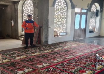 BPBD Lakukan Penyemprotan Desinfektan di Rumah Ibadah