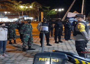 Patroli Gabungan Amankan Gereja di Gumas