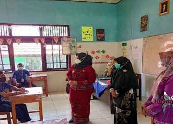 Wakil Bupati Kotim Kunjungi Pelaksanaan Ujian Sekolah