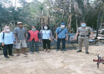 BPBD Gumas Akan Berikan Bantuan Korban di Desa Mangkawuk