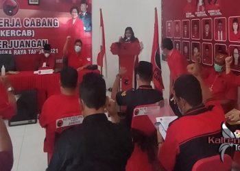 Persiapan Pemilu 2024, DPC PDI Perjuangan Palangka Raya Gelar Rakercab