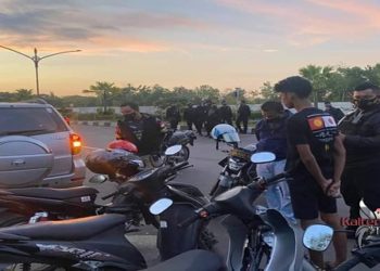 Polisi Sempat Berikan Tembakan Peringatan Untuk Bubarkan Balap Liar di Palangka Raya