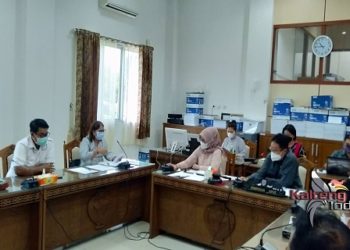 Persiapan PON , DPRD Kalteng Lakukan RDP Bersama KONI dan Pengelola Cabang Olahraga Sepak Bola Putri
