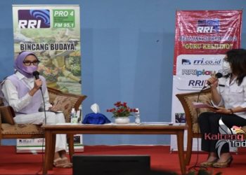 Ketua TP. PKK Kalteng Jadi Narasumber Dialog Kalteng Menyapa