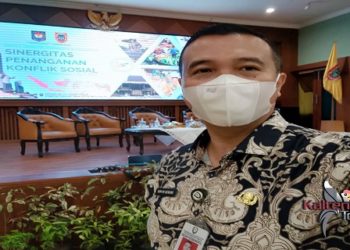Kesbangpol Kotim Hadiri Rakor Sinergitas Penanganan Konflik Sosial
