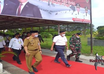 Luhut Binsar Panjaitan Pimpin Sejumlah Menteri Pantau Food Estate di Kalteng