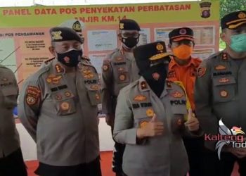 Pos Penyekat Kalteng-Kalsel Batasi Pergerakan Antar Provinsi