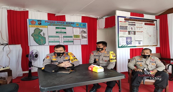 Puluhan Polisi Amankan Ibadah Jumat Agung dan Paskah di Gunung Mas