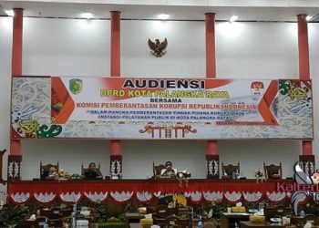 Cegah Potensi Korupsi, KPK Audensi Dengan DPRD Palangka Raya.