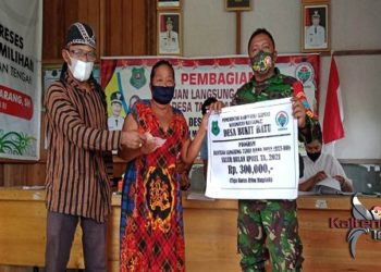 Pemdes Bukit Batu Salurkan BLT Tahap Empat Untuk 193 KK