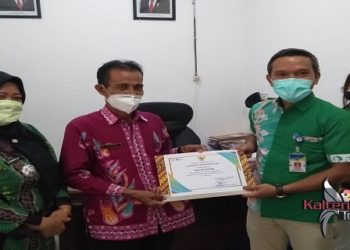 Tiga Pemdes Diberikan Penghargaan Aktif Validasi DTKS