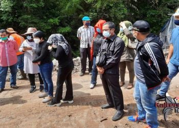 Pansus DPRD Barsel Pantau Langsung Proyek Multiyears Terkait LKPJ Bupati