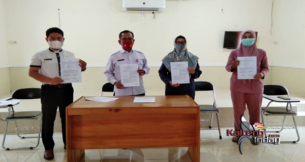 DP3AP2KB Pulpis Teken MoU Dengan Faskes