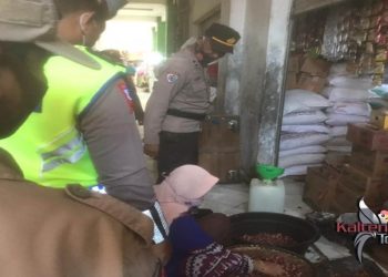 15 Orang Tim Yustisi Sasar Pasar Saik Kuala Pembuang