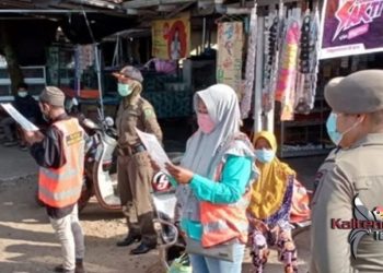 Sebanyak 26 Orang Terjaring Operasi Yustisi di Pasar Kanamit