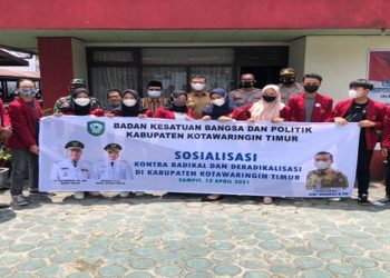 Mahasiswa STIH Sampit Ikuti Sosialisasi Kontra Radikal dan Deradikalisasi