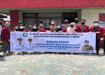Mahasiswa STIH Sampit Ikuti Sosialisasi Kontra Radikal dan Deradikalisasi