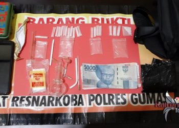 Miliki 20 Paket Sabu, Warga Gumas Diamankan Polisi