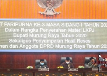 DPRD Murung Raya Gelar Dua Agenda Rapat Paripurna