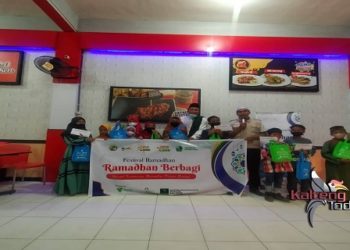 Agnia Care Sampit Berbagi Ke Anak Yatim dan Kaum Duafa