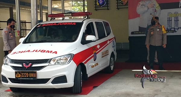 Polda Kalteng Miliki Mobil Ambulan Siaga Karhutla Dengan Fasilitas Genose C-19