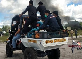 Siaga Karhutla, Polda Kalteng Tingkatkan Kemampuan Personel Padamkan Api