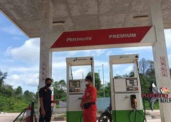 Sat Intelkam Polres Seruyan dan Polsek Lakukan Pengecekan Stok BBM