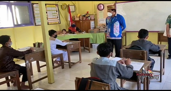 Disdik Kapuas Terapkan Prokes Secara Ketat Saat Ujian Sekolah Tingkat SD