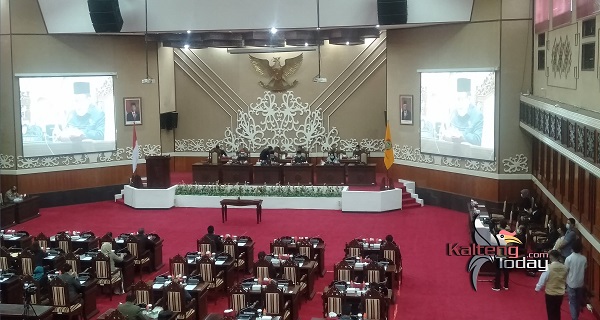 DPRD Kalteng Gelar Rapat Paripurna II Masa Sidang ke 2 Tahun 2021