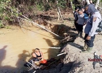 Polisi Razia Penambangan Emas Ilegal di Kabupaten Sekadau