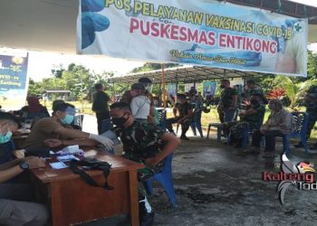 Vaksinasi di Perbatasan Indonesia-Malaysia Sasar Pendidik dan Lansia