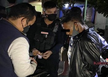 Saat Patroli, Tim Raimas Backbone Polda Kalteng Amankan 6 Orang Terduga Pengguna Sabu.
