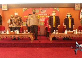HUT Ke 64 Provinsi Kalteng Diikuti Secara Virtual Forkopimda Mura